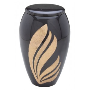 Brass Urn (Pewter with Gold Detail) - Exceptional Quality at Affordable Prices